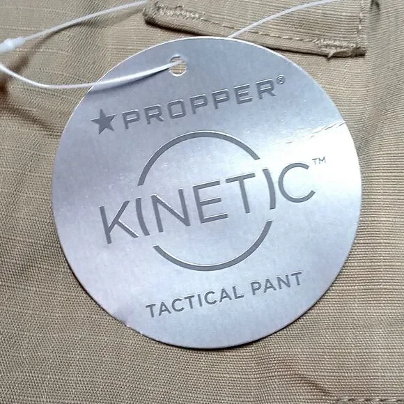 NWT Propper Men's Kinetic Tan Khaki Tactical Cargo Pants - Size 56x37 (Unhemmed)